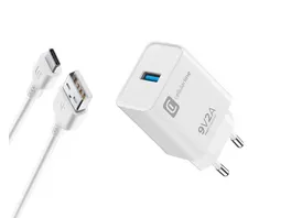 Cellularline USB Charger Kit 18W Typ C White