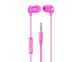 Cellularline Music Sound IN EAR Earphones Pink