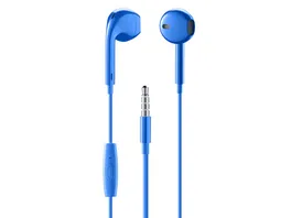 Cellularline Music Sound Earphones Capsule Blue