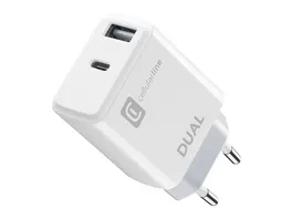 Cellularline Dual Port Travel Charger 20W White