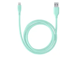 Cellularline Soft Data Cable USB A Lightning 1 2m Green
