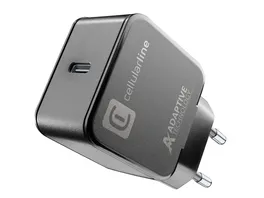Cellularline USB Typ C Travel Charger 15W Black