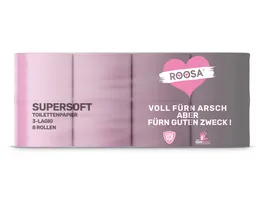 ROOSA Supersoft Toilettenpapier