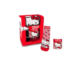 Hello Kitty Set Tasse mit Socke 350ml