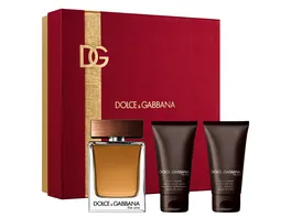 DOLCE GABBANA The One Eau de Toilette After Shave Balm und Duschgel Geschenkpackung