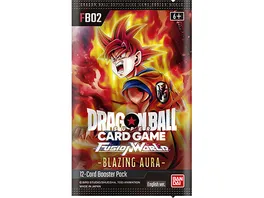 Dragon Ball Super Card Game Fusion World Booster Pack Blazing Aura FB02