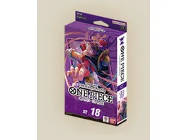 One Piece Card Game STARTER DECK PURPLE Monkey D Luffy ST 18