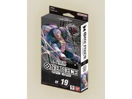 One Piece Card Game STARTER DECK BLACK Smoker ST 19