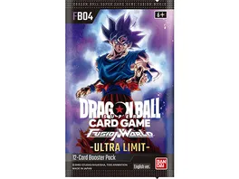 Dragon Ball Super Card Game Fusion World Booster Pack Ultra Limit FB04