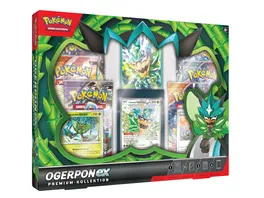 POKEMON Sammelkartenspiel Premium Kollektion Ogerpon ex