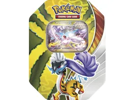 POKEMON Sammelkartenspiel Tin Box Paradox Schicksale Keilflamme ex