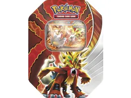 POKEMON Sammelkartenspiel Tin Box Paradox Schicksale Eisenfels ex