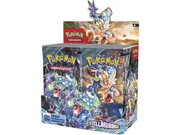 POKEMON Sammelkartenspiel Boosterpack Karmesin Purpur Stellarkrone