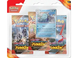 POKEMON Sammelkartenspiel KP08 3 Pack Blister DE sortiert 1 Stueck