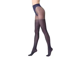 OROBLU Damen Feinstrumpfhose Checked Lace Tights 20 DEN