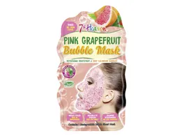 Montagne Jeunesse 7th Heaven Pink Grapefruit Bubble Tuchmaske