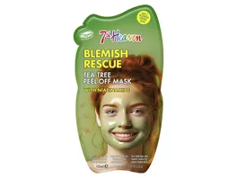 Montagne Jeunesse 7th Heaven Tea Tree Peel Off Maske mit Niacinamid