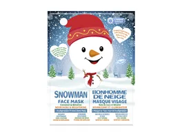 Montagne Jeunesse 7th Heaven Winter Wonderland Tuchmaske Snowman