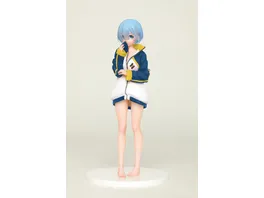 Re Zero Starting Life in Another World PVC Statue Rem Subaru s Jersey Ver