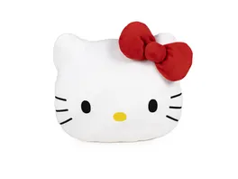 Hello Kitty Plueschkissen im roten Stil 32 cm