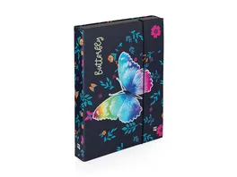 oxybag Heftbox JUMBO A4 Schmetterling