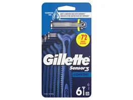 Gillette Einweg Rasierer Sensor3 Comfort