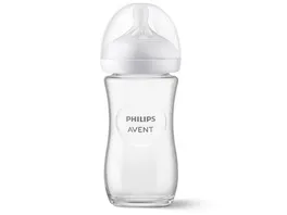 Philips Avent Natural Response Babyflasche aus Glas