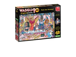 Jumbo Spiele Puzzle Wasgij Original 42 Glanz und Glitter 1000 Teile