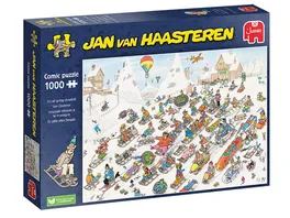 Jumbo Spiele Puzzle JvH It s all going downhill 1000pcs