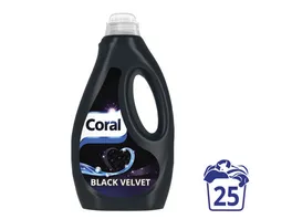 Coral Black Velve Waschmittel Fluessig