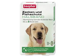 beaphar Hundehalsband Zecken u Flohhalsband 65cm