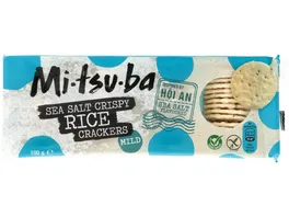 Mitsuba Sea Salt crispy rice crackers