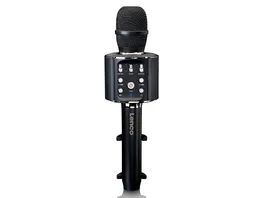 Lenco Karaoke Mikrofon BMC 090BK schwarz
