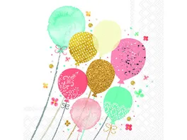 Bella Casa Servietten Balloon Party 33x33cm