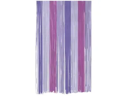 Folat Party Vorhang Posh Purple 2 x 1 Meter