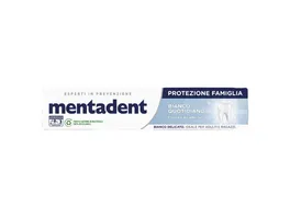 mentadent Zahncreme Family Protection Sanftes Weiss