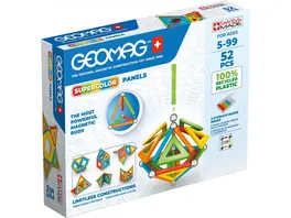 Geomag Supercolor Panels Recycled 52 pcs