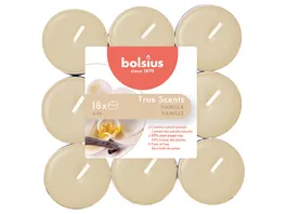 bolsius Duft Teelichte True Scents 4h 18er Pack