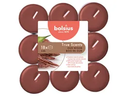 bolsius Duft Teelichte True Scents 4h 18er Pack