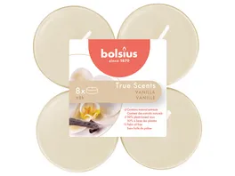 bolsius Maxi Teelichte True Scents 8h 8er Pack