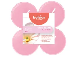 bolsius Maxi Teelichte True Scents 8h 8er Pack