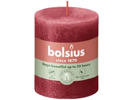 bolsius Rustikkerze Shine Naturwax 8 6 8cm