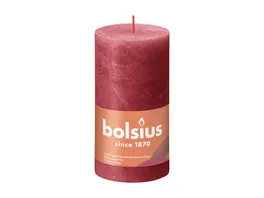 bolsius Rustikkerze Shine Naturwax 13 6 8cm