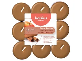 bolsius Duft Teelichte True Scents 4h 18er Pack