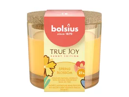 bolsius Duftglas mit Korkdeckel True Joy Spring Blossom
