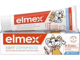 elmex Zahncreme Baby Zahnpasta 0 2 Jahre