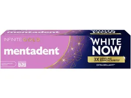 mentadent Zahnpasta White Now Infinite Gold