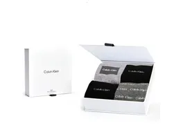 Calvin Klein Herren Socken All Over Logo in Geschenkbox 4er Pack