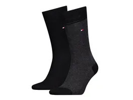 TOMMY HILFIGER Herren Socken Birdseye 2er Pack