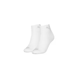 PUMA Damen Kurzsocken Quarter 2er Pack